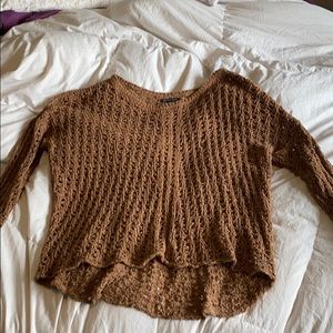 Brown sweater